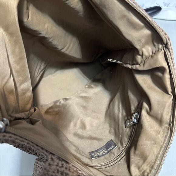 The Sak beige, crochet shoulder bag - Picture 6 of 7